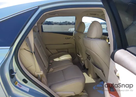 2010 Lexus Rx 350 z USA, uszkodzony, nr VIN 2T2ZK1BA6AC023265